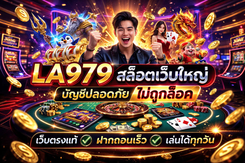 LA979 สล็อตเว็บใหญ่ บัญชีปลอดภัย ไม่ถูกล็อค